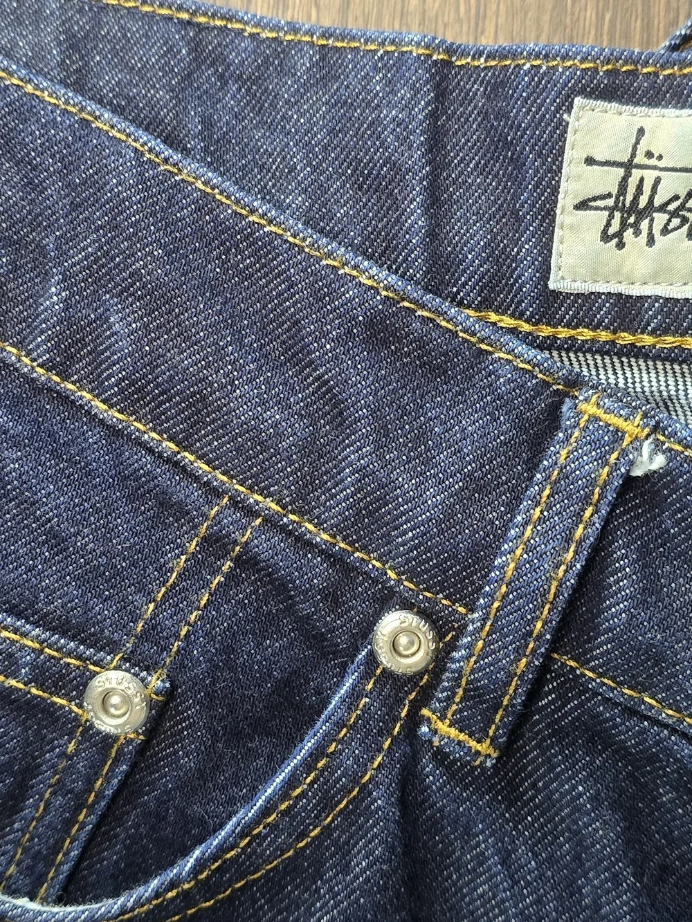 Stussy Classic Fit Jeans Dark Wash Indigo Men 30x30